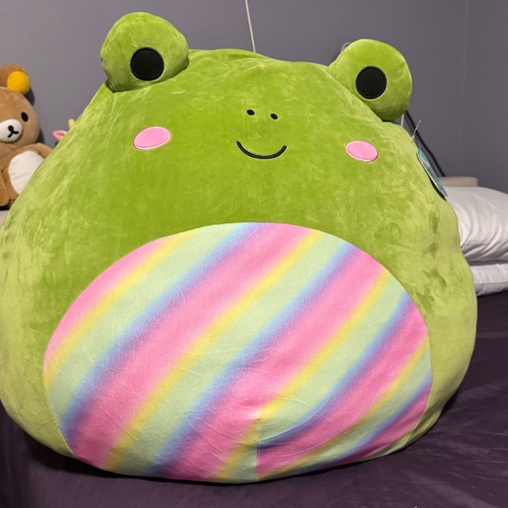 Squishmallow Doxl the frog stuffed animal 24”